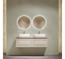 Мебель для ванной комнаты Sancos Very 160 beige soft, столешница бежевая TT160A2X, раковина CN5043