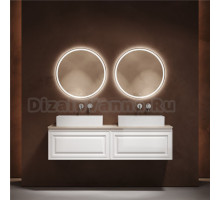 Мебель для ванной комнаты Sancos Very 160 bianco, столешница бежевая TT160A2, раковина CN6070