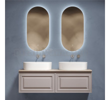 Мебель для ванной комнаты Sancos Very 140 doha soft, столешница бежевая TT140A2, раковина CN6075