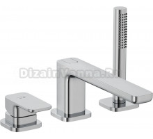 Смеситель на борт ванны Kludi Renon 424480575 хром