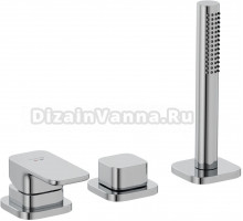 Смеситель на борт ванны Kludi Renon 424470575 хром