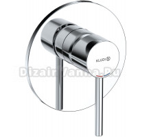 Встраиваемый смеситель для душа и ванны Kludi Bozz 387550576 хром