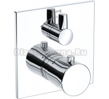 Термостатический смеситель встраиваемый Kludi Ambienta 538850575 с внутренней частью, хром