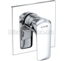 Встраиваемый смеситель для душа и ванны Kludi Balance 417550575 хром