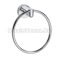 Держатель для полотенец Bemeta Obla 165204062 хром, кольцо