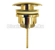 Донный клапан для раковины AZARIO AZ-106-GL универсальный, золото
