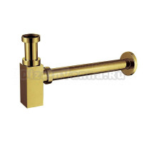 Сифон для раковины AZARIO AZ-109-BR 32 мм, бутылочный, бронза