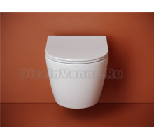 Комплект 3 в 1 Унитаз подвесной Ceramicanova Uno CN11001T + Инсталляция EWRIKA ProLT 0026-2020 + Кнопка 0041 цвет хром