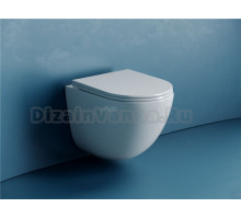 Комплект 3 в 1 Унитаз подвесной Ceramicanova Vogue CN4008T + Инсталляция EWRIKA ProLT 0026-2020 + Кнопка 0041 цвет хром