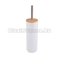 Ершик для унитаза Альтернатива Бамбук 223607 белый