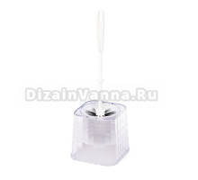 Ершик для унитаза Альтернатива Кристалл 263220 прозрачный