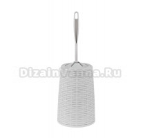 Ершик для унитаза Альтернатива Плетенка 52412 слоновая кость