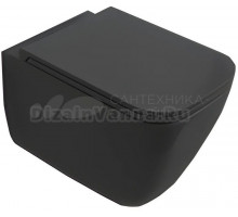 Унитаз подвесной Scarabeo Teorema 2.0 5126/CL49* безободковый, с микролифтом, ardesia