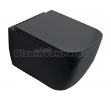 Унитаз подвесной Scarabeo Teorema 2.0 5126TW/B49 безободковый, с микролифтом, ardesia