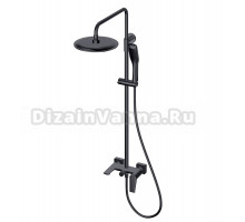 Душевая стойка Olive'S Viar 28511VRB черная матовая