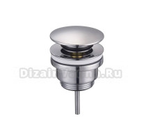 Донный клапан для раковины Tokito Shinku TOK-SHI-64CH универсальный, глянцевый хром
