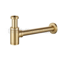 Сифон для раковины Tokito Shinku TOK-SHI-L32KIN 32 мм, бутылочный, брашированное золото