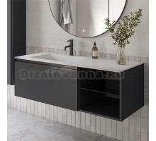 Тумба под раковину без столешницы Armadi Art Quatro 6 120 anthracite