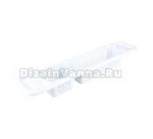 Столик на ванну Альтернатива 50435 белый