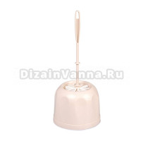 Ершик для унитаза Альтернатива 263231 бежевый