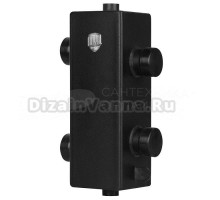 Гидравлическая стрелка Royal Thermo RTES 54.132 80 кВт распределительная с кронштейнами