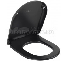 Крышка-сиденье Villeroy & Boch Antao 8M67S1R7 чистый черный