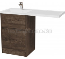 Тумба под раковину без столешницы AQUATON Лондри 60 дуб кантри, фасад дуб кантри