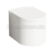 Унитаз подвесной Salini Gemelli 240121KSM безободковый, с микролифтом, матовый белый