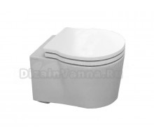 Унитаз подвесной Scarabeo Bucket 8812/CL с микролифтом