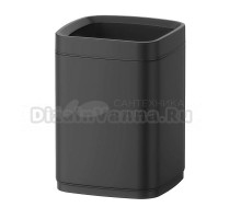 Мусорное ведро Weltwasser WW Noland BL  9L черное матовое