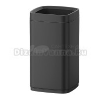 Мусорное ведро Weltwasser WW Noland BL 12L черное матовое