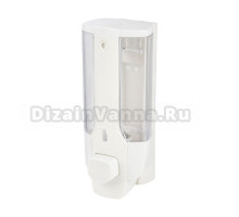 Диспенсер для мыла Рыжий кот B2526 0,35 л, белый