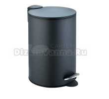 Мусорное ведро Weltwasser WW Betta BL 12L черное матовое