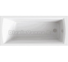 Акриловая ванна Bas Амур 150x70 см, пристенная, белая, с каркасом