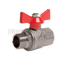 Шаровой кран KROMWELL KW.183.04 1/2" ВРx1/2" НР