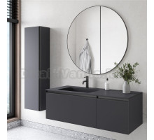 Мебель для ванной комнаты Armadi Art Quatro 2 120 anthracite, с раковиной anthracite