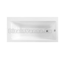 Ванна из искусственного камня Belux Импульс 170x80 см, белая