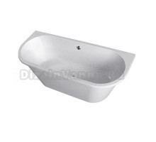 Ванна из искусственного камня Belux Лондон 170x70 см, отдельностоящая, белая