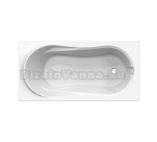 Ванна из искусственного камня Belux Элит Т 150x75 см, встраиваемая, белая