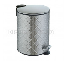 Мусорное ведро Weltwasser WW Galaxy MT  5L матовая сталь