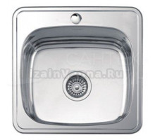 Мойка кухонная Ledeme L93838 хром