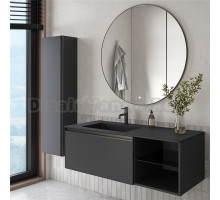 Мебель для ванной комнаты Armadi Art Quatro 6 120 anthracite, с раковиной anthracite