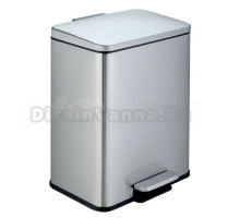 Мусорное ведро Weltwasser WW Golf MT  17L матовая сталь