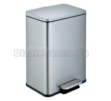 Мусорное ведро Weltwasser WW Golf MT  20L матовая сталь