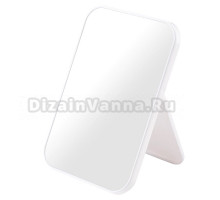 Косметическое зеркало Рыжий кот 275705 настольное, белое