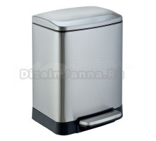 Мусорное ведро Weltwasser WW Golf MT  6L матовая сталь