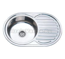 Мойка кухонная Ledeme L87750-L хром