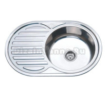 Мойка кухонная Ledeme L87750-R хром