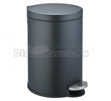 Мусорное ведро Weltwasser WW Lora BL 20L черное матовое