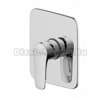 Встраиваемый смеситель для душа и ванны Bravat Source PB8173218CP-ENG С ВНУТРЕННЕЙ ЧАСТЬЮ